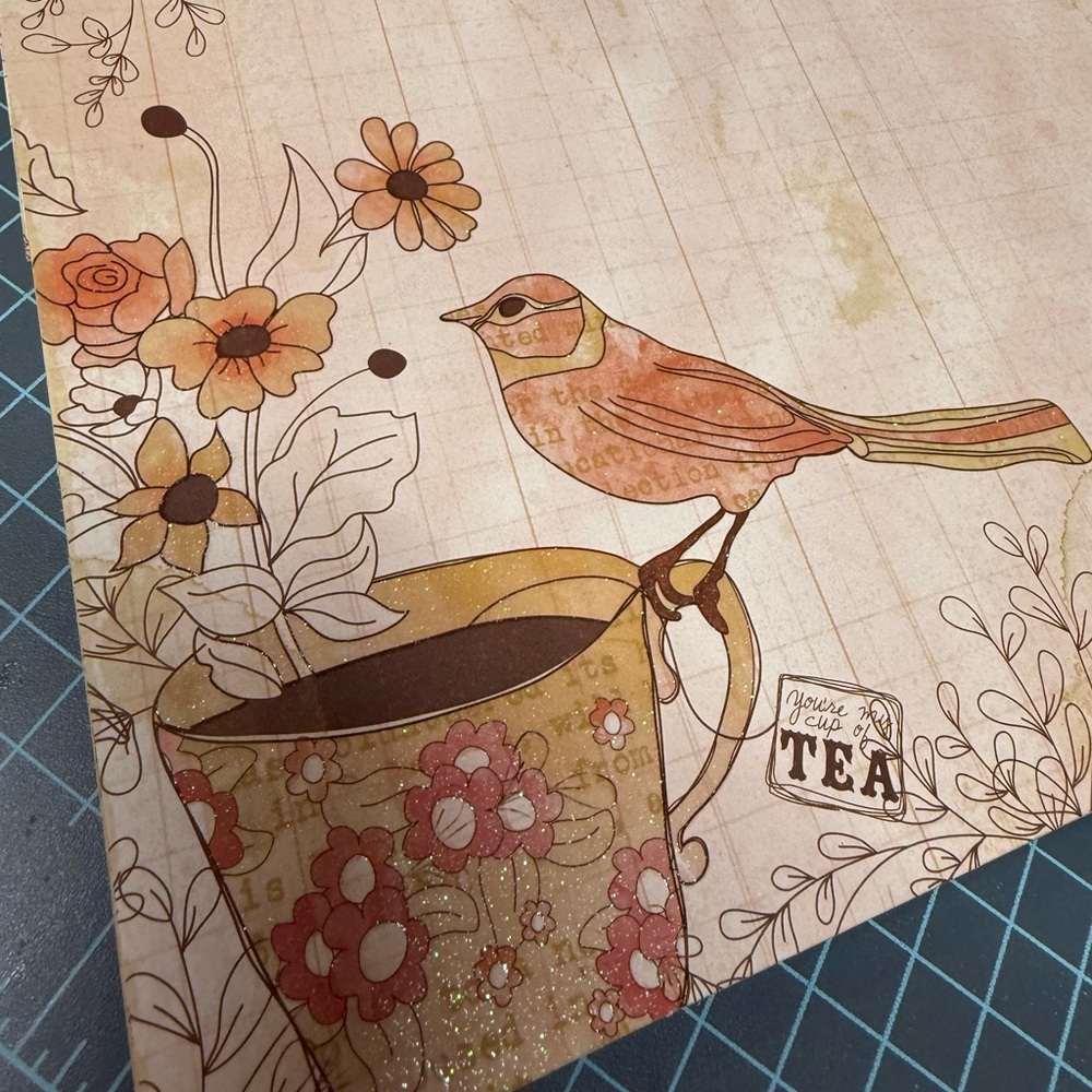 🌸 Garden Tea Party Stack Cardstock Paper Pad - 45 sheets - Picture 17 of 17